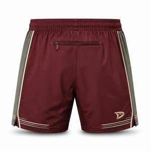 Pantalones Cortos de Pickleball Color Granate, de Secado Rápido, con Inserciones de Malla Transpirable y Refrigerante - Product Image 5