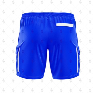 Pantalones Cortos Cargo de Lona para Hombre, Más Vendidos, Cintura Elástica, Algodón y Poliéster, Secado Rápido, Transpirables, Resistentes a la Decoloración, Ropa Casual - Product Image 3