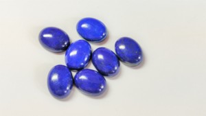 AAA+ Lapis Lazuli Naturel Cabochon Ovale 3x5mm à 15x20mm Calibré Bleu Royal Pierre Précieuse à Dos Plat pour la Fabrication de Bijoux Vente en Gros - Product Image 4