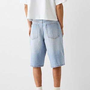 Shorts en jean personnalisés brodés, fabricant OEM, vente en gros, exportation, fournisseur de vêtements de mode - Product Image 2