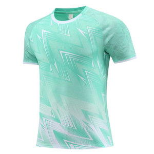 เสื้อกีฬาผ้าระบายอากาศแห้งเร็ว พิมพ์ลายแบบซับลิเมชั่น สำหรับการฝึกซ้อมไลฟ์สไตล์แอคทีฟ และชุดทีม - Product Image 1