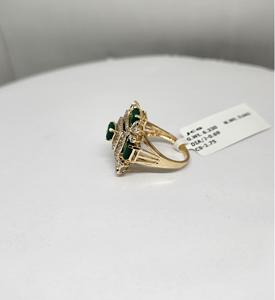 Anillo de Compromiso de Diamantes Naturales de Oro de 9K de Primera Calidad, Chapado en Rodio, Certificado por IGI, Joyería Fina Nupcial para Mujer, Exportación - Product Image 6