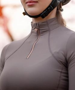 Hauts de compression à manches longues, tissu confortable et durable, dernière tendance 2022, séchage rapide, pour l'équitation - Product Image 6