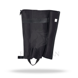 Horse <b>Riding</b> Leather Half <b>Chaps</b> Customized Equestrian Premium Leather <b>Chaps</b> for Training <b>Riding</b> and Competition Use - Product Image 3