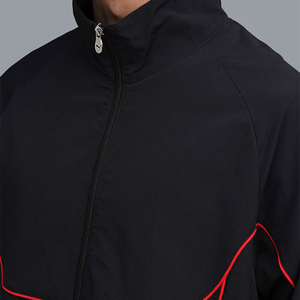 Vestes coupe-vent pour hommes, personnalisées avec logo sur le devant, imperméables, respirantes, matelassées, coupe-vent, pour activités de plein air, vente en gros - Product Image 2