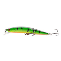 Leurre de pêche flottant dur de 10 cm et 8 g, type Minnow, Swimbait, Crankbait, Wobbler pour Carpe, Bar rayé, eau douce et eau salée, matériel de pêche