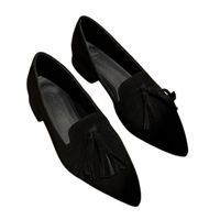 Chaussures à talons classiques pour femmes, en cuir de qualité supérieure, style mocassins, pour le bureau et les soirées, fabrication en gros, export, MOQ 100