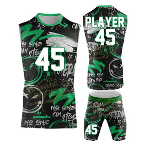 Maillot de football américain personnalisé OEM, léger, à séchage rapide, pour équipe sportive, avec logo personnalisé pour l'entraînement et les matchs - Product Image 3