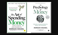 (Combo 2 Livres) L'Art d'Épargner : Psychologie de l'argent de Morgan Housel - Fiction, Broché, pour Enfants et Adultes (Vente en Gros)