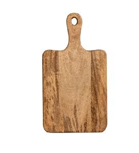 Planche à découper double face en bois d'acacia, solide, antidérapante, pour une découpe efficace des légumes, des os et de la viande - Product Image 1