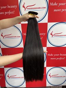 Super vente noir droit en vrac 100% extensions de cheveux crus vietnamiens super haute qualité soyeux pas d'enchevêtrement pas de perte grand en stock - Product Image 5