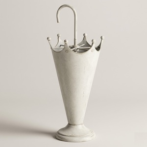 Porte-parapluie moderne en laiton, style vintage, support métallique en forme de parapluie pour la décoration de la maison et de l'hôtel, élégant, autoportant, avec rangement intégré - Product Image 3
