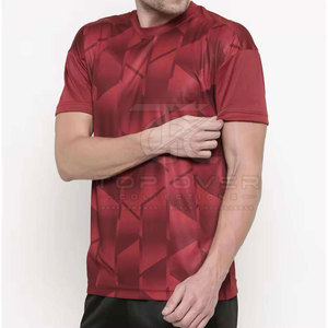 Créez votre propre logo, t-shirts de sport pour hommes, taille plus, respirants, séchage rapide, écologiques, col rond, qualité supérieure, coupe personnalisée - Product Image 3
