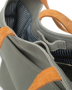 Bolsa de Mano de Lona y Cuero, Color Sólido, Bordado, Impermeable, Duradera, Vintage, Gran Capacidad, para Viajes, Trabajo, Compras - Product Image 6