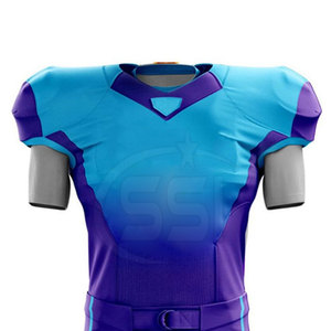 Uniforme Clásico de Fútbol Americano para Hombre Adulto, Conjunto de Jersey Transpirable de Poliéster, Colores y Logotipo Personalizables, Alta Calidad - Product Image 2