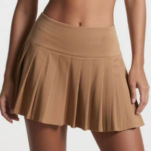 Débardeur pour femme avec jupe, style uni, finition lisse, débardeur pour femme avec jupe, coupe confortable - Product Image 5