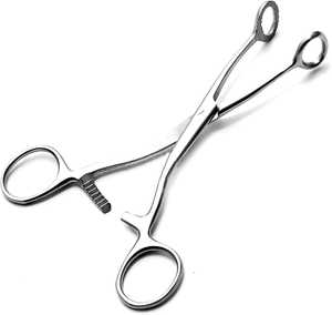 Pinzas Manuales para Esponjas COLLIN de 16 cm, Instrumento Quirúrgico de Acero Inoxidable con Certificación CE, NABSONS ENTERPRISES NE-0987 Clase I - Product Image 2
