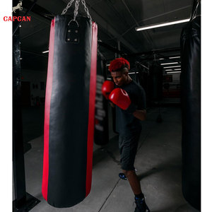 Saco de boxeo de larga duración con capa protectora gruesa para sesiones de golpeo potentes, saco de boxeo avanzado para fitness. - Product Image 2