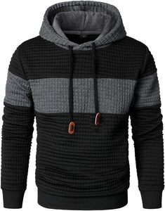 Sudadera con Capucha para Hombre de Felpa Francesa, 300 GSM 400 GSM, Holgada, para Exteriores, Manga Larga, Tejido Premium - Product Image 1
