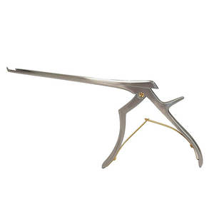 Pinza de Kerrison Avanzada con Mango Ergonómico Tipo Pistola y Resorte, Instrumento Quirúrgico - Product Image 1