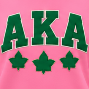 <b>Pink</b> Women Rib Knit Crewneck Sweatshirt Custom Letter Embroidery <b>Long</b> <b>Sleeve</b> Casual Collegiate Style Pullover Jumper <b>Top</b> - Product Image 6
