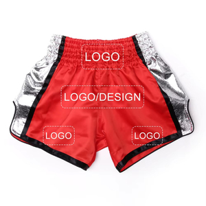Pantalones Cortos de Muay Thai para Hombre, Tejidos con Estampado por Transferencia de Calor, Transpirables, Elásticos en 4 Direcciones, Cintura Ajustable, Corte Holgado - Product Image 4