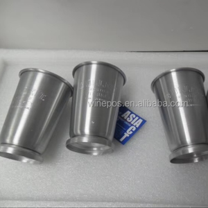 Vasos de Aluminio y Acero Inoxidable, Ecológicos, Desechables, Accesorios para Bar, Certificación CE/UE - Product Image 2