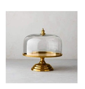 Premium Metal <b>Cake</b> Dome With Lid For <b>Cake</b> Storage Serving And Elegant Dining Table Presentation - Product Image 1