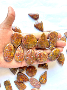 Magnifique 100% naturel Quartz racine de palmier Agate Cabochon pierre précieuse en vrac de qualité supérieure pour la fabrication de bijoux accessoire - Product Image 2