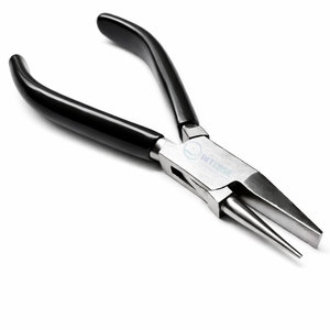Alicates de alta calidad para dar forma a anillos de nariz redondos y planos, herramienta para hacer joyas, para doblar, dar forma y conformar con precisión en trabajos artesanales. - Product Image 3