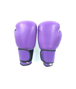 Guantes de Boxeo Rojos Completos Antideslizantes para Artes Marciales y Kickboxing, Anti-UV, Transpirables, Ligeros, de Material PU - Product Image 5