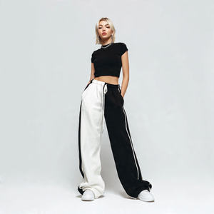 Pantalones Deportivos Oversize de Estilo Urbano para Mujer, Pantalones de Chándal de Invierno de Alta Calidad, 500 Gsm, Pantalones de Felpa, Ropa Deportiva, Pantalones Anchos - Product Image 6