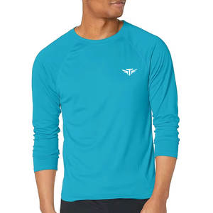 เสื้อยืดแขนยาวผู้ชายผ้าฝ้าย 100% ดีไซน์ทันสมัย สวมใส่สบาย เหมาะสำหรับใช้ในชีวิตประจำวัน - Product Image 1