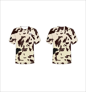 Camiseta de Manga Corta para Hombre con Estampado de Puntos, Cuello Redondo, Corte Regular, Informal, Transpirable, de Poliéster Tejido, con Logotipo Estampado en la Parte Delantera - Product Image 5