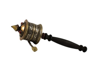 ล้อสวดมนต์ทิเบตขนาดเล็ก โอม มณี - Product Image 1