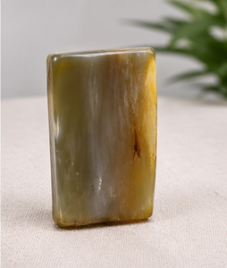 Escama de cuerno de búfalo natural para mango de cuchillo, pulida a mano, calidad de exportación, duradera, para manualidades, tamaño S - Product Image 3