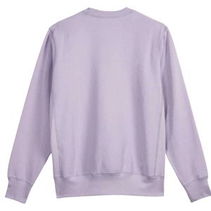 เสื้อสเวตเชิ้ตคอกลมคลาสสิกสำหรับผู้ชาย สีลาเวนเดอร์ ผ้าฝ้ายพรีเมียม แขนยาว สวมใส่สบาย เหมาะสำหรับทุกวัน สไตล์สตรีทแวร์ - Product Image 2