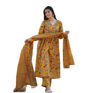 Nuevo Vestido Tradicional Bordado de 3 Piezas con Cuello en V, Encaje, Botones y Cremalleras, Completamente Cosido, Vestidos Más Vendidos - Product Image 1