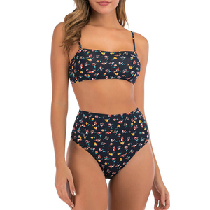 Últimos Diseños, Conjuntos de Bikini de 2 Piezas con Tirantes para Mujer, Hechos a Medida, con Frente de Malla, para Playa, Venta al por Mayor, Diseños Personalizados, Precio Económico - Product Image 4