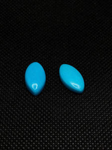 Turquesa Natural al por Mayor, Cabujón Marquise de 16x8 MM, Piedra Preciosa Suelta para Fabricación de Joyas, Anillos, Pendientes, Colgantes - Product Image 3