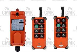 Control remoto de grúa inalámbrico con llave magnética, 2 Botones de doble velocidad, rango de 100m, IP65, OEM para polipastos EOT, 1 unidad, 1 unidad - Product Image 2