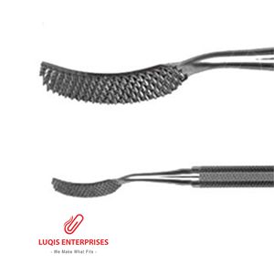 Lima de hueso Miller Colburn de doble punta 2X, instrumento quirúrgico ENT de acero inoxidable, herramienta para rinoplastia - Product Image 2