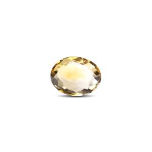 Natural Citrine Cat's Eye Loose Gemstone-11.7 Carat Excellent Diamond Cut Yellow Certified Wholesale - Product Image 2