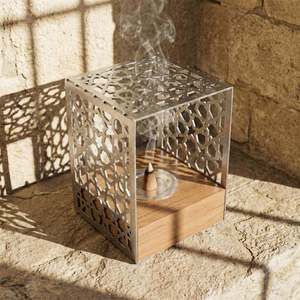 Islamic Handmade Sandalwood Incense Burner Eco Friendly Aromatic Ramadan Decoration Incense Burner <b>Eid</b> <b>Gifts</b> - Product Image 4