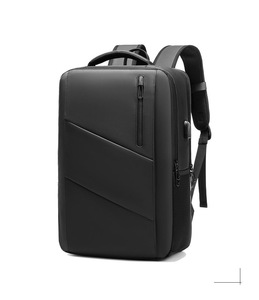 Zipper Simple Oxford fabric High Quality Travel Backpack for Men Business Travel Backpack Laptop Bag Anti-Theft Airbag - Product Image 5