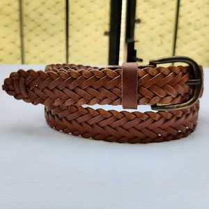 Ceinture en cuir de buffle véritable pour femmes, style vintage, personnalisable, écologique, imperméable, avec boucle en acier, design tendance et logo incroyable - Product Image 6