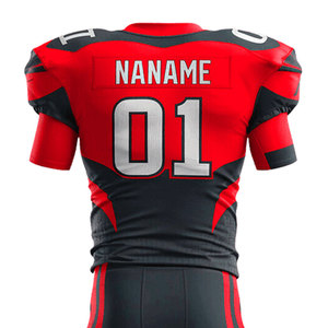 <b>Cheap</b> Price Sports Team Wear American Football Uniform Customized Logo Printed 100% Polyester Quick Dry OEM Service - Product Image 6