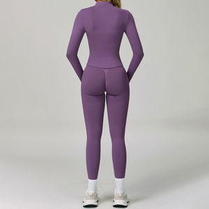 Chaqueta Deportiva para Mujer, para Correr, Yoga, Fitness, Gimnasio, Ligera, Transpirable, Ecológica, con Estampado de Diamantes de Imitación - Product Image 5