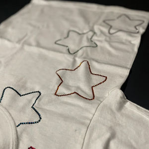 Camiseta de Hombre con Pedrería, Estilo Moderno 2026, Personalizada, con Cristales Brillantes, Estilo Urbano, Algodón Casual, Fabricante OEM - Product Image 3