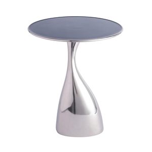 Modern <b>Round</b> Metal <b>Coffee</b> <b>Table</b> with Storage Shelf <b>Gold</b> Frame Metal Top Living Room Furniture - Product Image 2